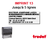 1 Tampon<br>Imprint 13